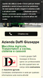 Mobile Screenshot of daffigiuseppecoclee.com