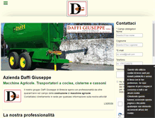 Tablet Screenshot of daffigiuseppecoclee.com